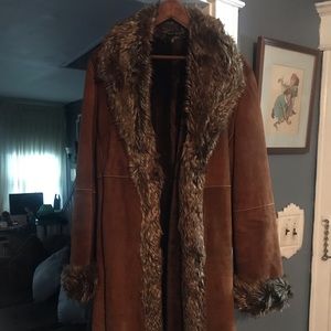 Shearling coat